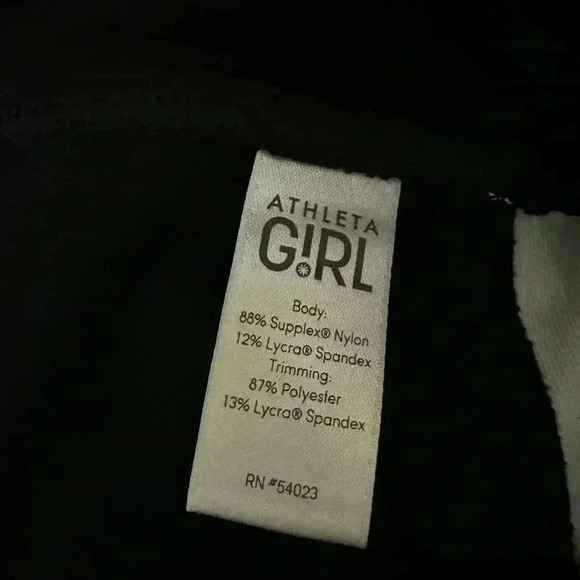 athleta color block a girls chit chat tights sz L NWT - Picture 4 of 4